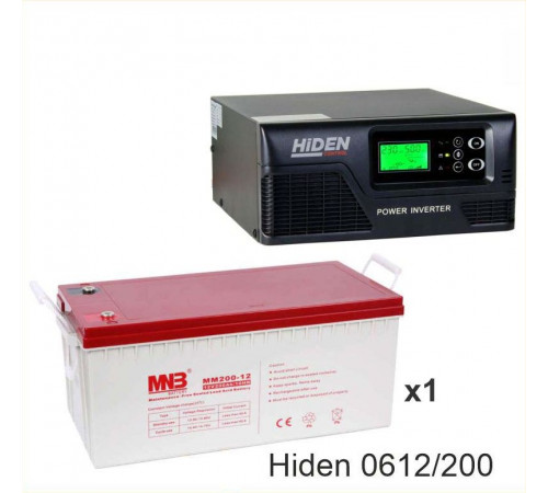 ИБП Hiden Control HPS20-0612 + MNB MМ200-12